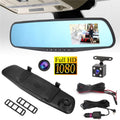 Espejo Retrovisor Doble Camara 1080P