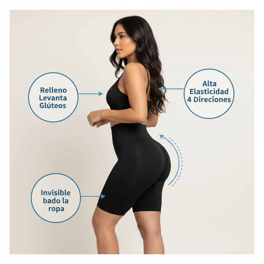 Panty Levanta Cola Magic Up - Infografía Beneficios